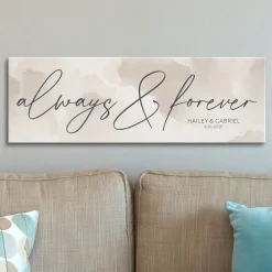 Always & Forever Canvas