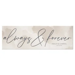 Always & Forever Canvas