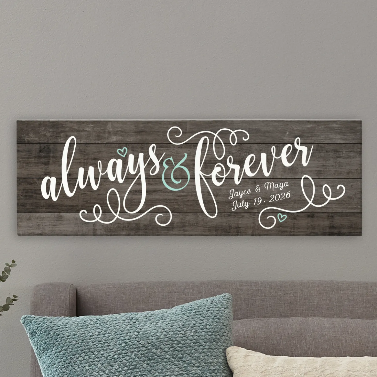 Always & Forever Canvas