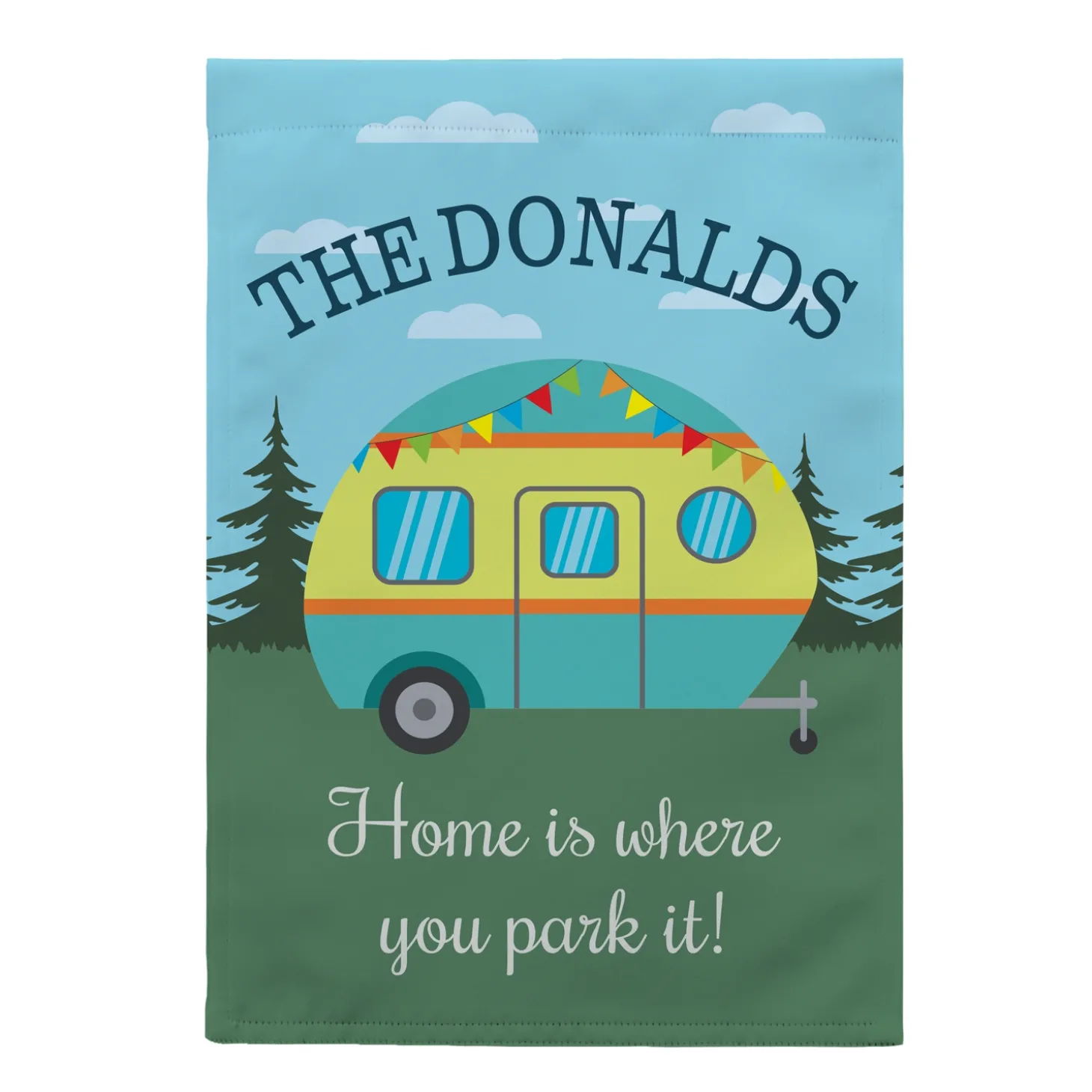 Always Home Garden Flag