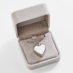 Always In My Heart Cremation Photo Necklace