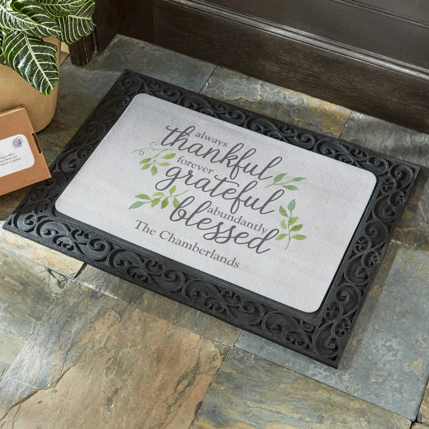 Always Thankful Doormat