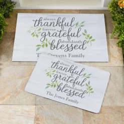Always Thankful Doormat