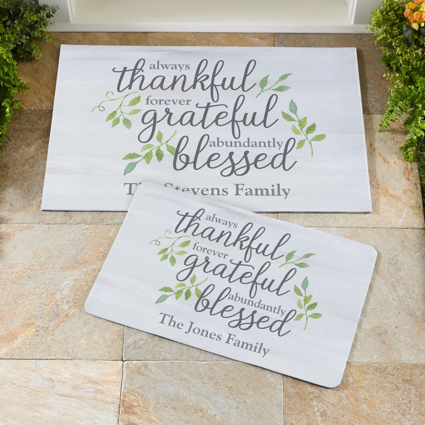 Always Thankful Doormat