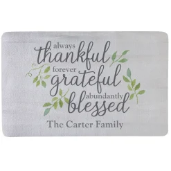 Always Thankful Doormat