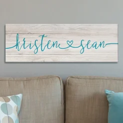 Always Together Wedding Canvas