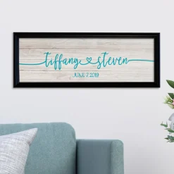 Always Together Wedding Canvas