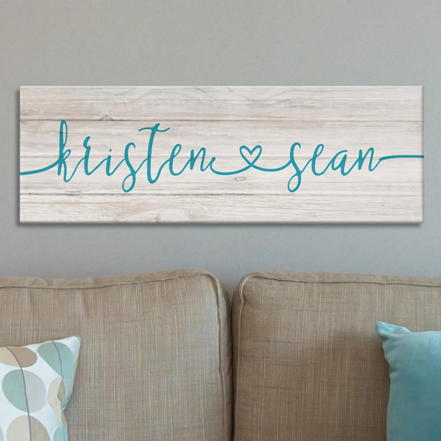 Always Together Wedding Canvas
