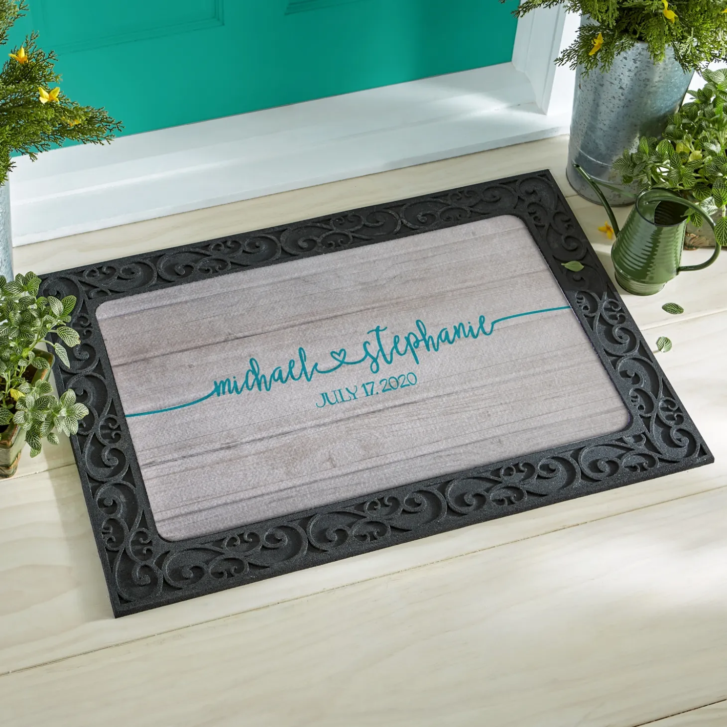 Always Together Wedding Doormat