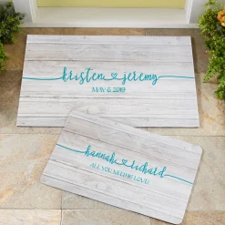 Always Together Wedding Doormat