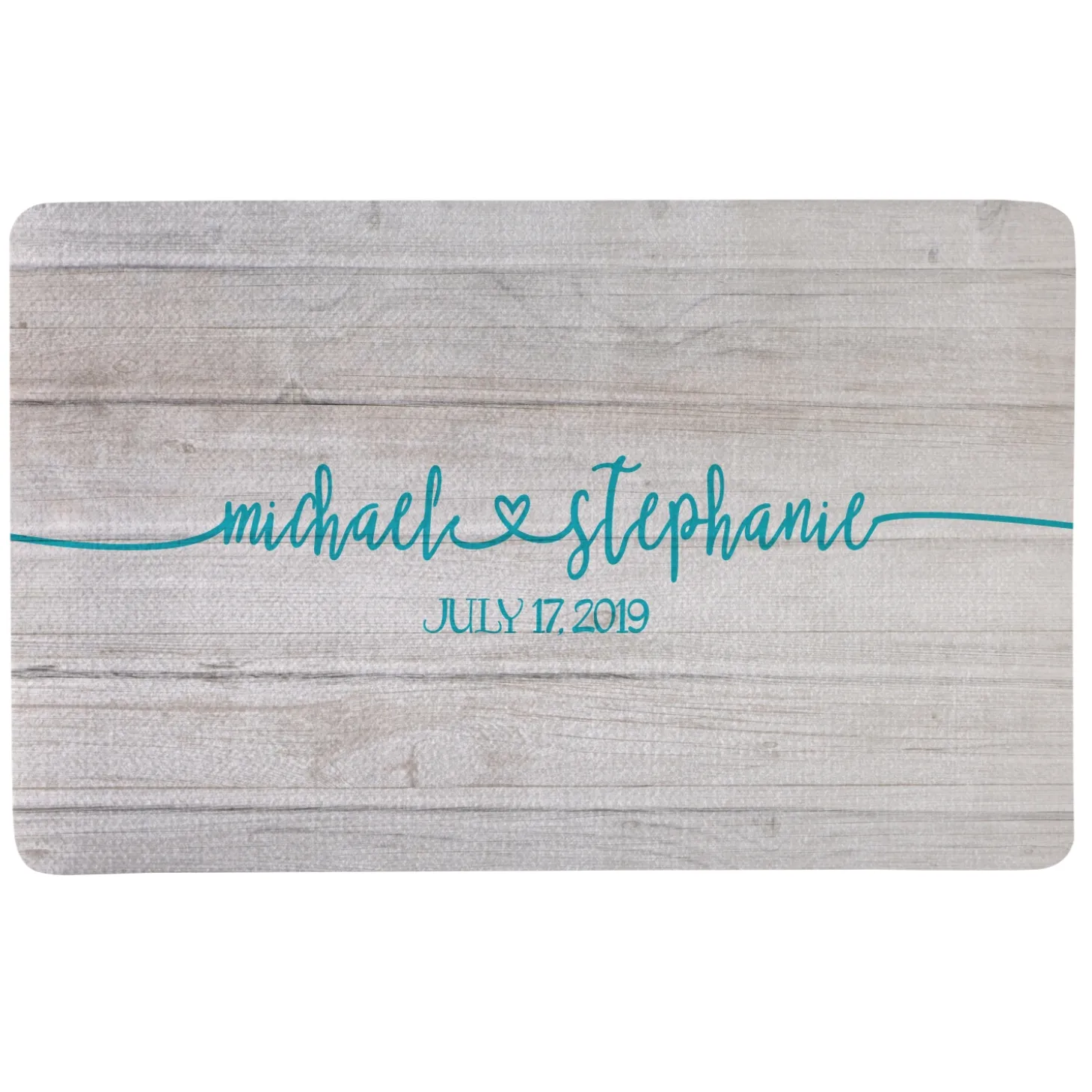 Always Together Wedding Doormat