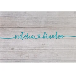 Always Together Wedding Doormat