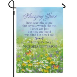 Amazing Grace Memorial Garden Flag