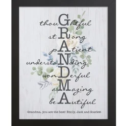 Amazing Mother & Grandma Canvas