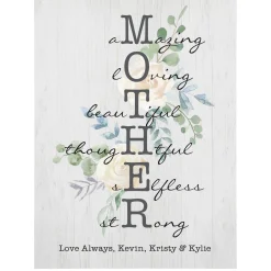 Amazing Mother & Grandma Wood Block