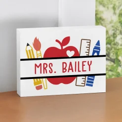Amazing Teacher Wood Block