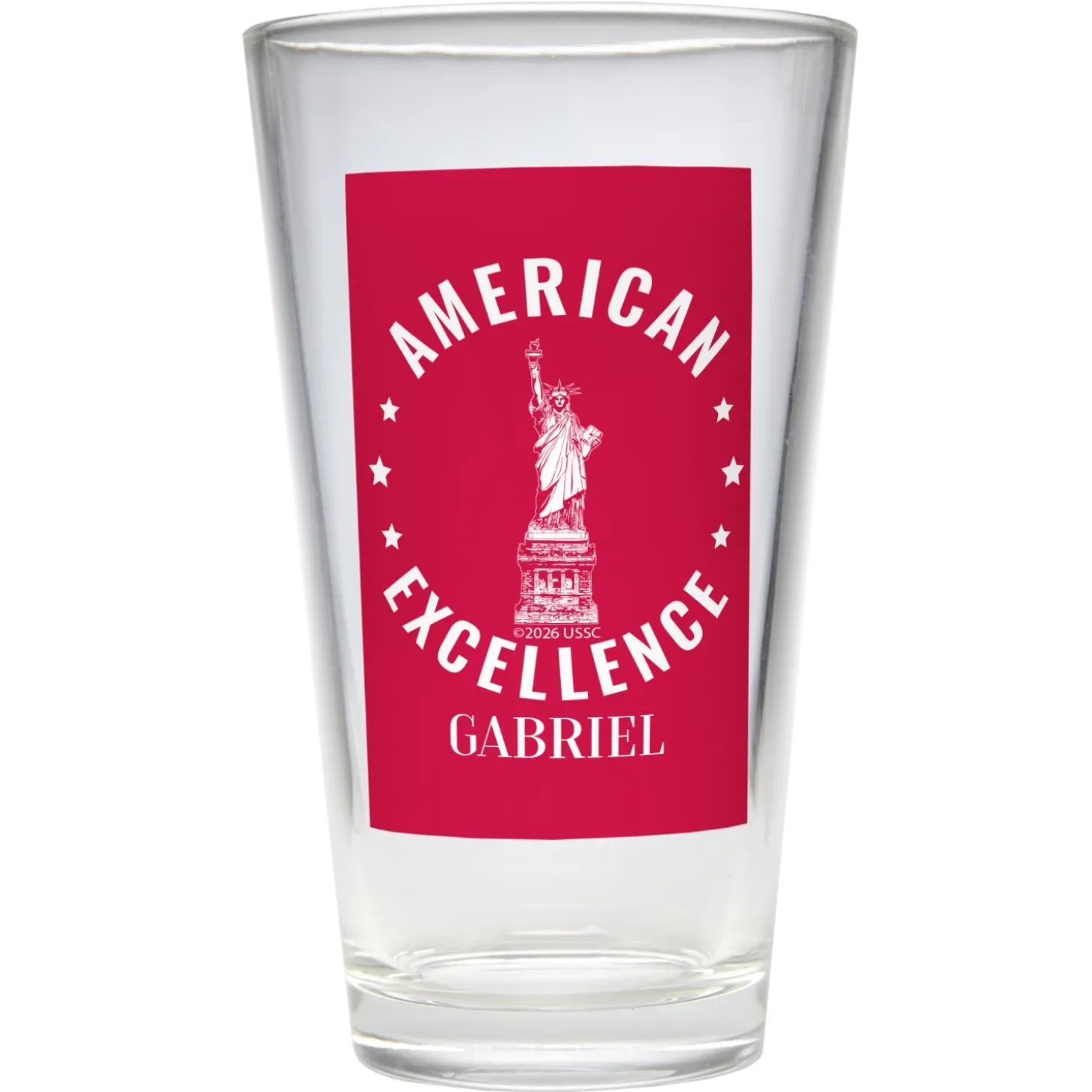America250™ American Excellence Pint Glass