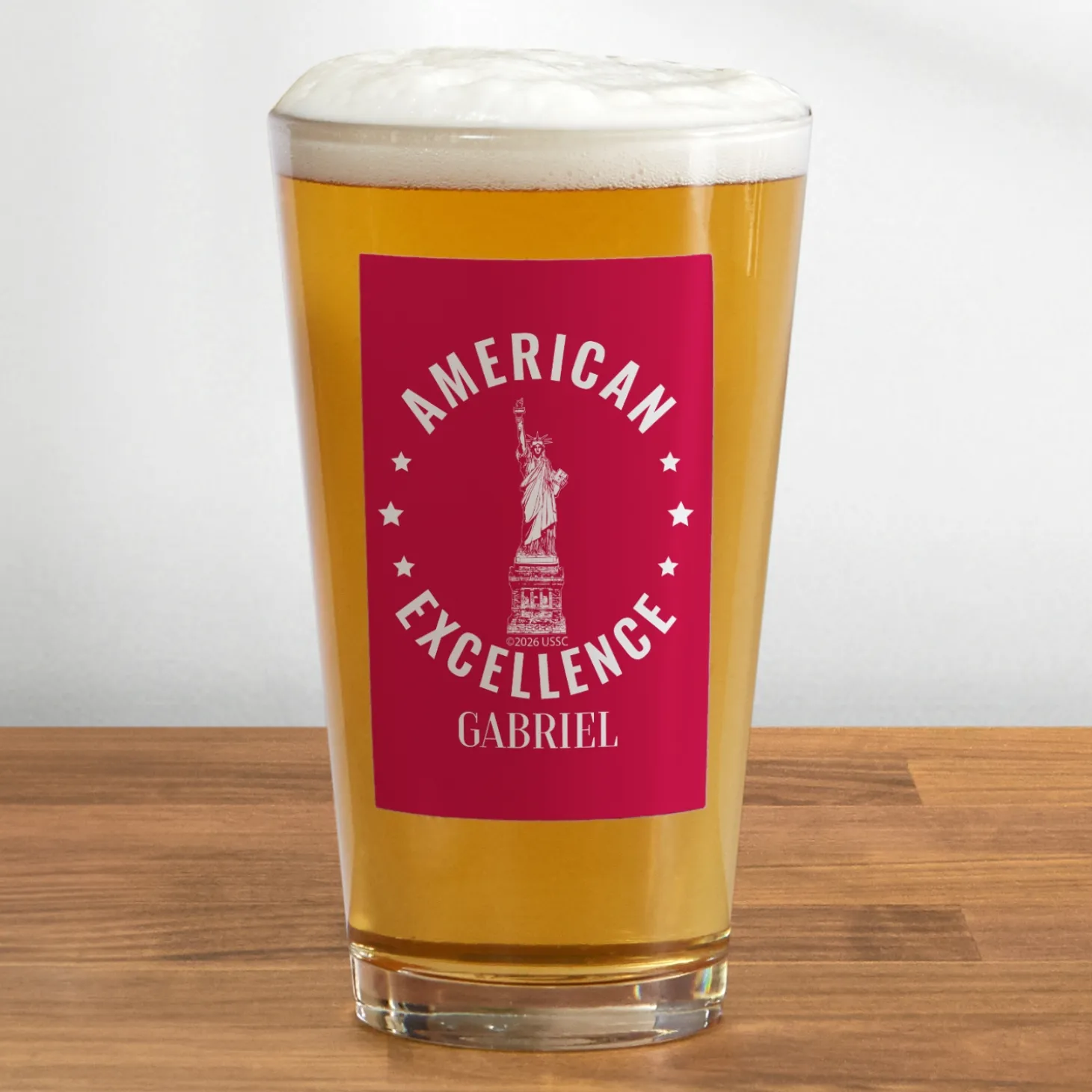 America250™ American Excellence Pint Glass