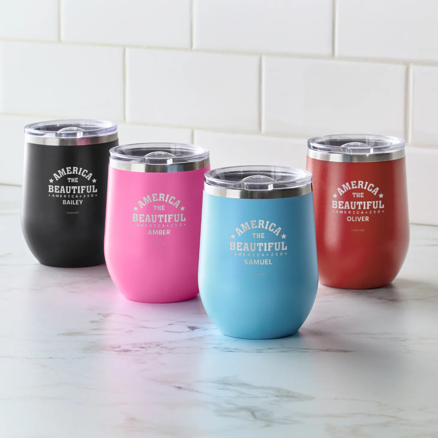 America250™ America the Beautiful Insulated Wine Tumbler