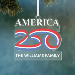 America250™ Laser-Cut Acrylic Ornament