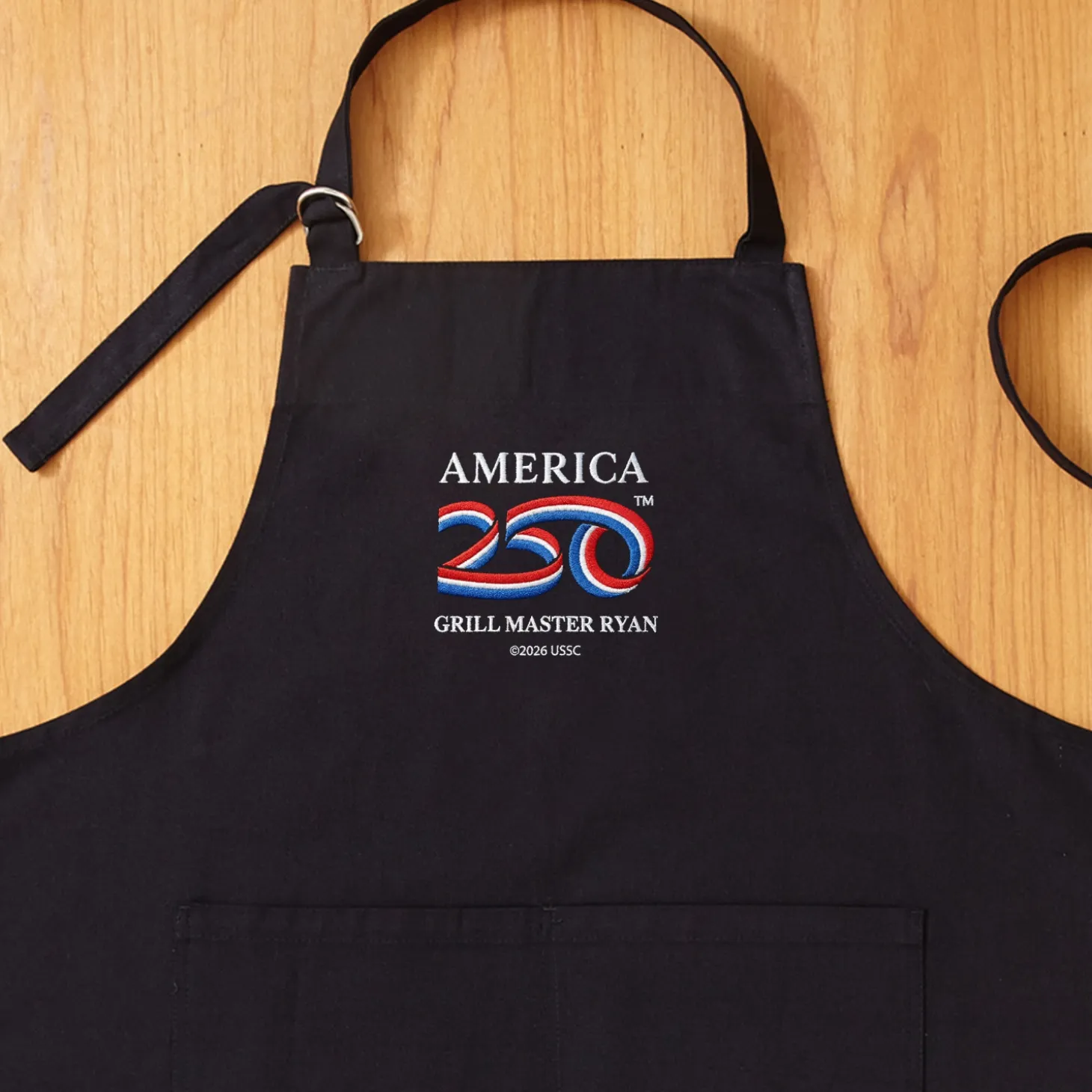 America250™ Logo Embroidered Apron