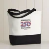 America250™ Logo Embroidered Tote Bag