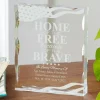 American Hero Memorial Keepsake Block