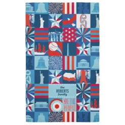 America250™ Patriotic Squares Kitchen Towel