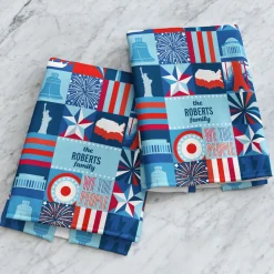 America250™ Patriotic Squares Kitchen Towel