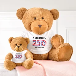 America250™ Plush Teddy Bear Gram T-Shirt
