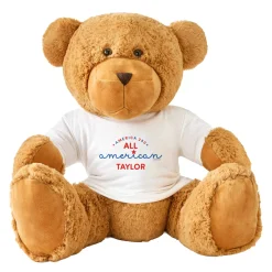 America250™ Plush Teddy Bear Gram All American T-Shirt