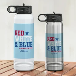 America250™ Red White & Blue Stainless Steel Water Bottle