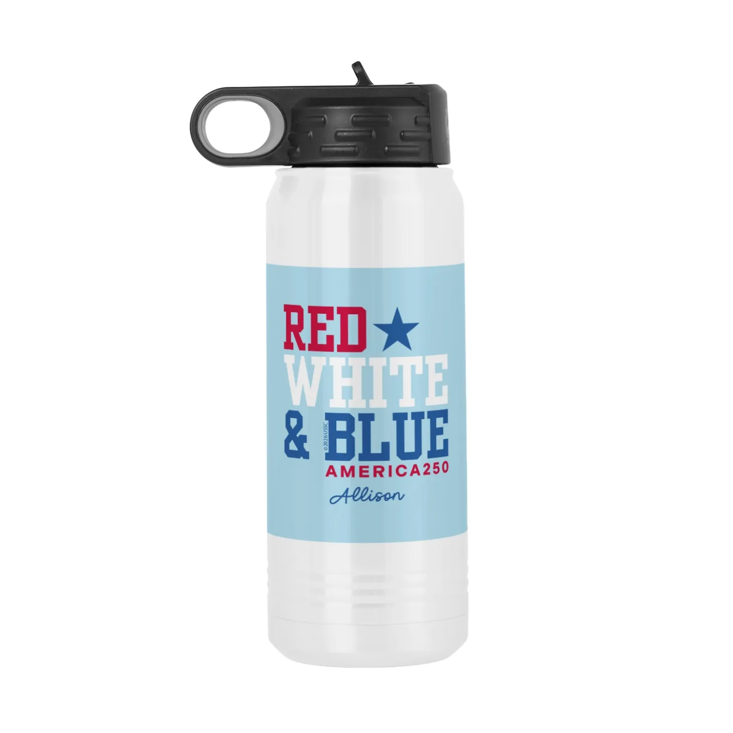 America250™ Red White & Blue Stainless Steel Water Bottle