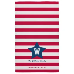 America250™ Star Initial Kitchen Towel