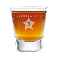 America250™ Star Initial Shot Glass