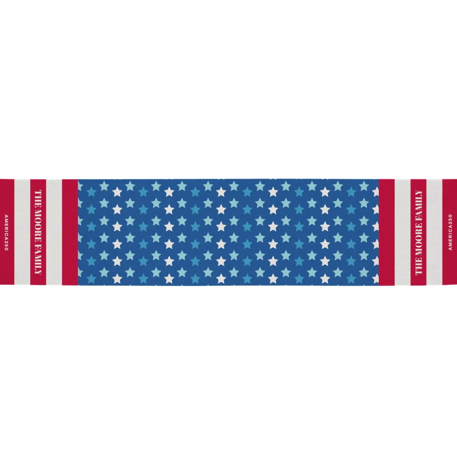 America250™ Stars and Stripes Table Runner