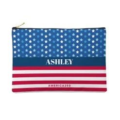 America250™ Stars and Stripes Zipper Pouch