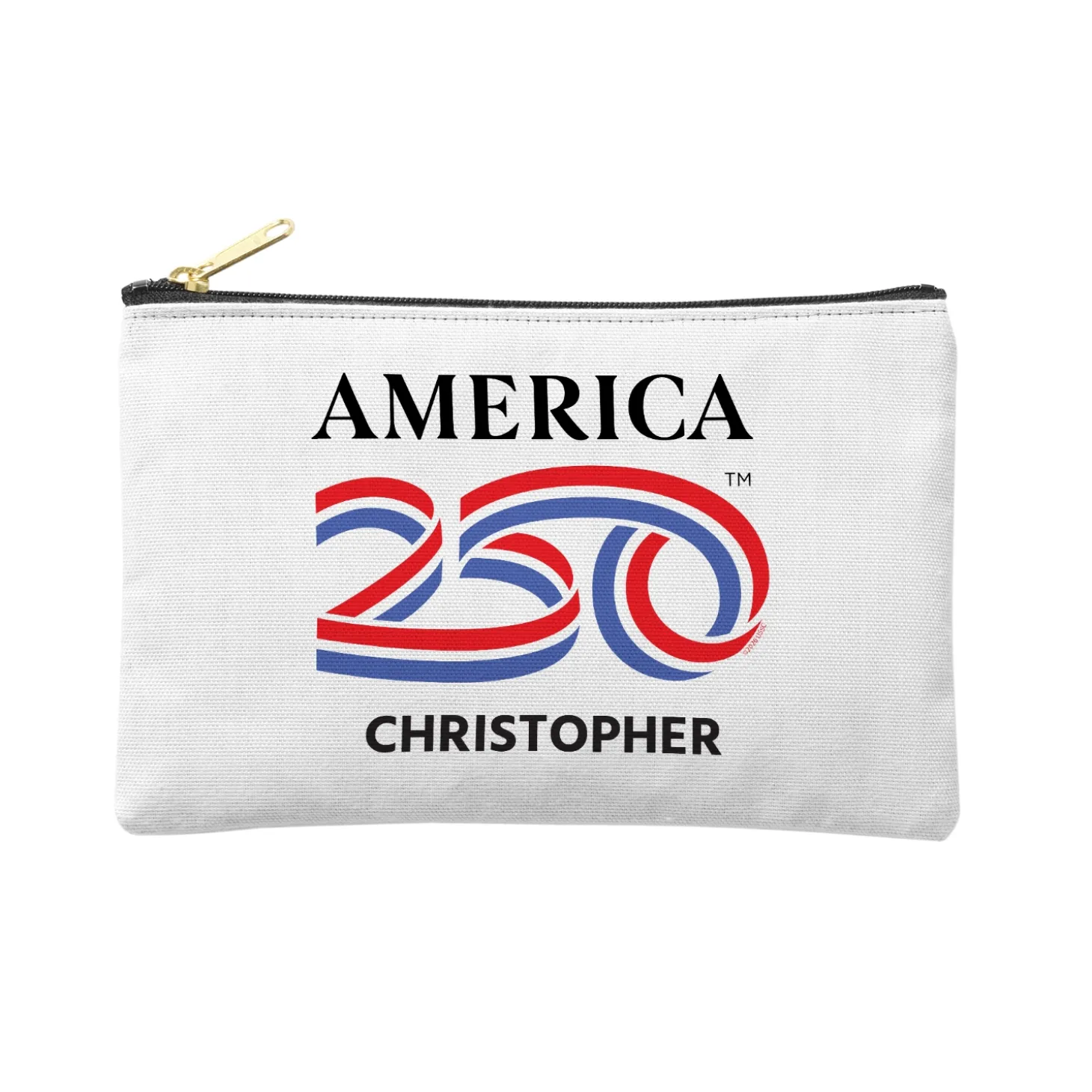 America250™ Zipper Pouch