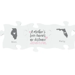 A Mother's Love Knows No Distance Mini Puzzle Piece Set
