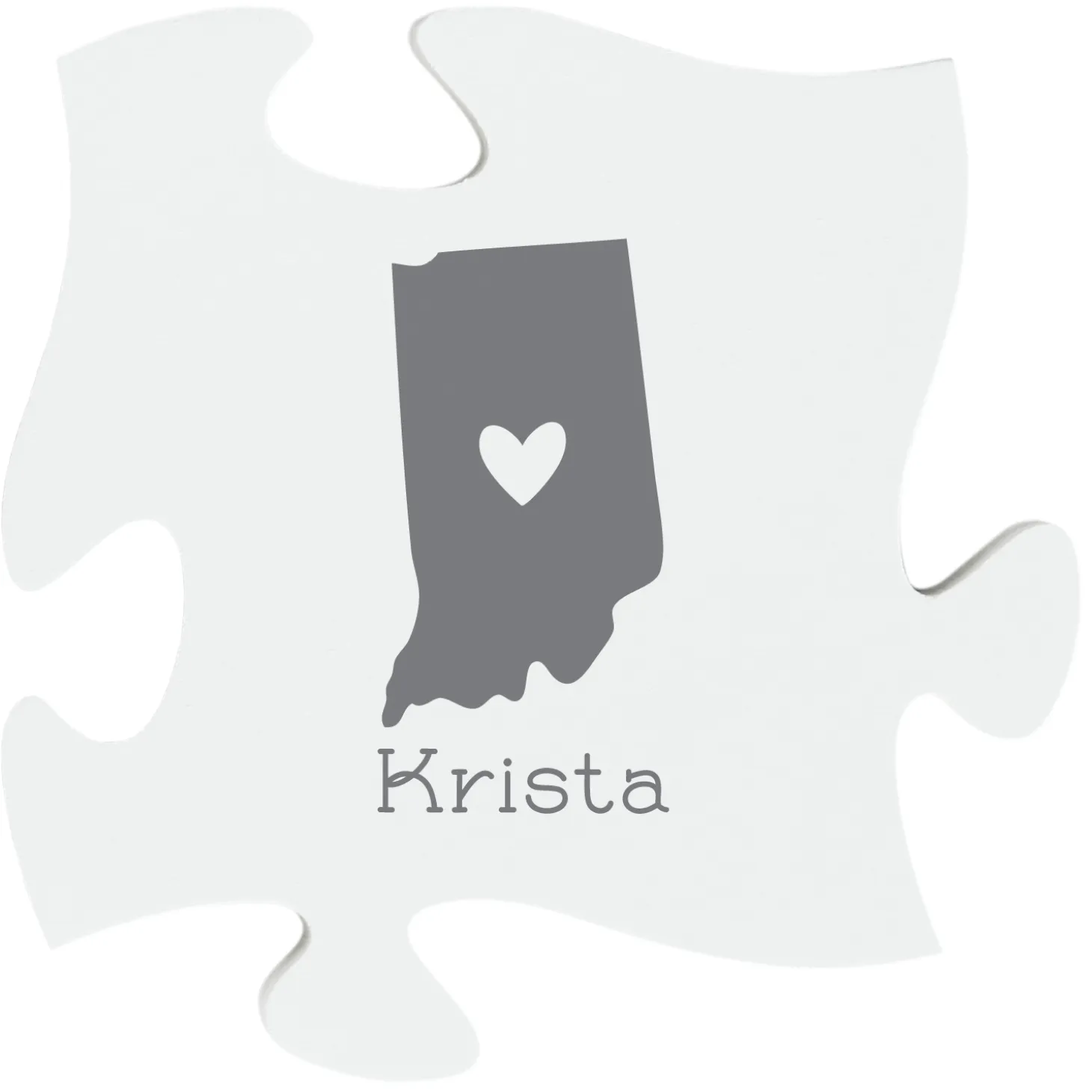 A Mother's Love Knows No Distance Mini Puzzle Piece Set