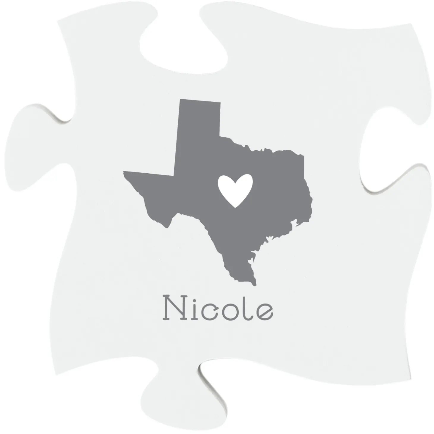 A Mother's Love Knows No Distance Mini Puzzle Piece Set