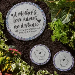 A Mother's Love Knows No Distance Garden Stone