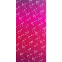 Angled Signature Beach Towel