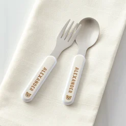 Animal Faces Kid's Silverware Set