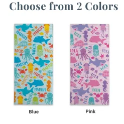 Animal Party Beach Towel