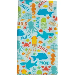 Animal Party Beach Towel