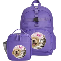 Animal With an Attitude Purple Backpack Collection