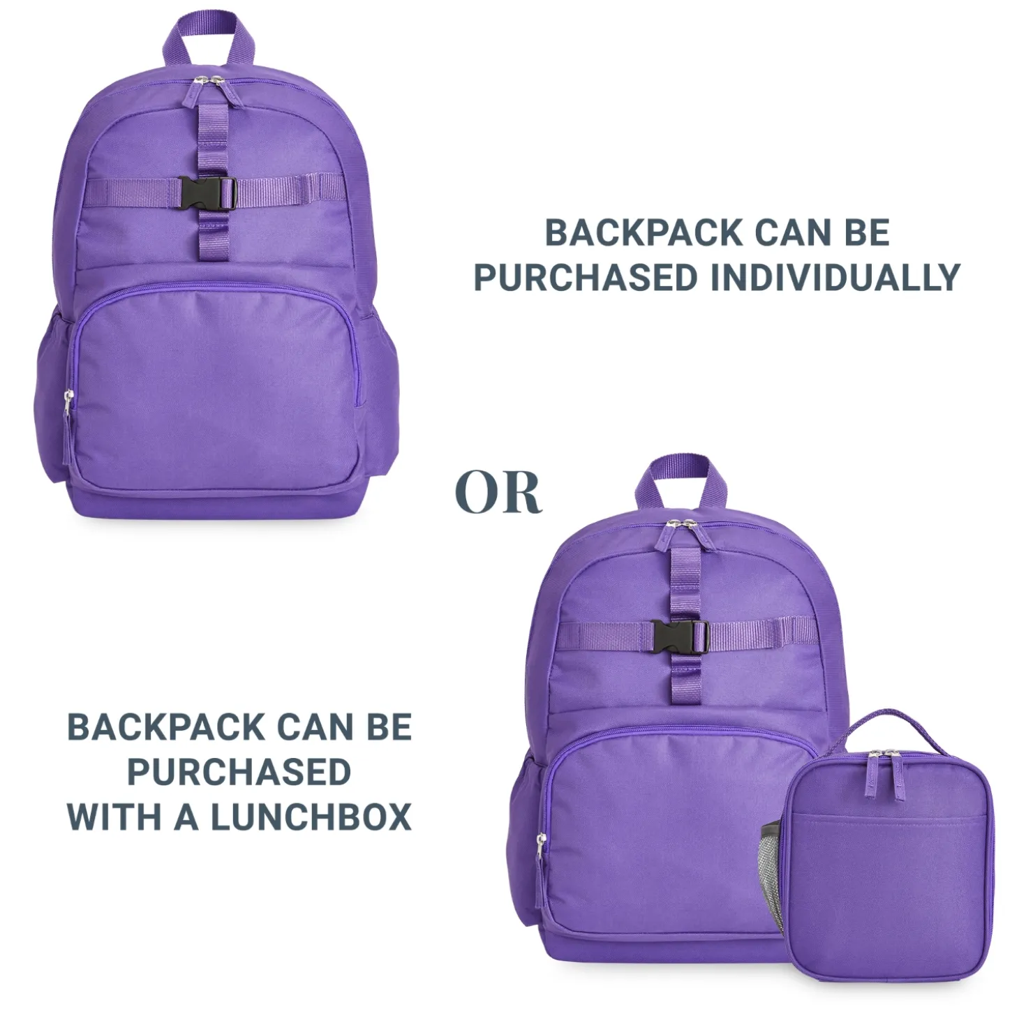 Animal With an Attitude Purple Backpack Collection