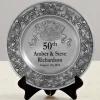 Anniversary Pewter Plate