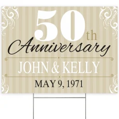 Anniversary Yard Sign